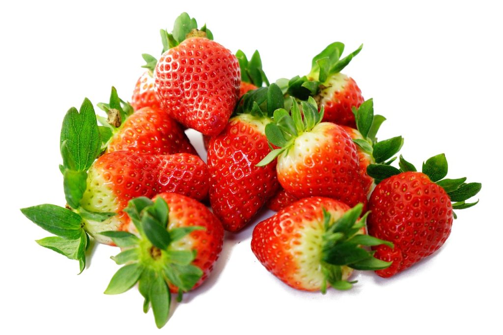 Erdbeeren Sammelnuss