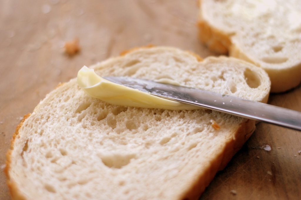 Butter auf Brot