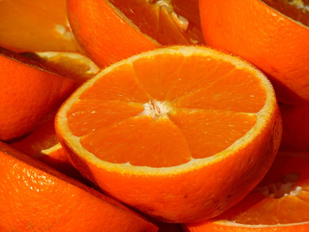halbe Orange