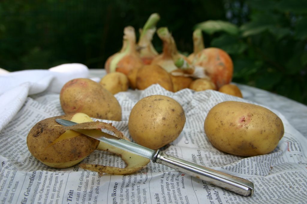 Kartoffeln richtig schälen